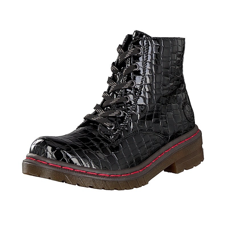 Botas Rieker 76246-00 Para Mulher - Pretas